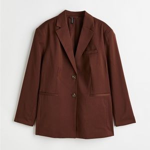 Brown Oversized Blazer- never worn